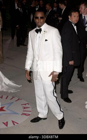 CITTÀ, STATO, Stati Uniti: Sean 'Diddy' Combs partecipa alla Vanity Fair Oscar Night Party al Morton's di West Hollywood, California, il 28 febbraio 2005. © Lee Roth / Roth Stock Archives Foto Stock