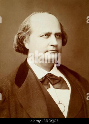 1878 c, Parigi , FRANCIA : il poeta francese Charles Marie René LECONTE DE LISLE ( 1818 - 1894 ), ritratto di NADAR , Parigi - SCRITTORE - SCRITTORE - STORIA - FOTO STORICHE - POESIA - POESIA - colletto - colletto - ritratto - cravatta - cravatta - arco - bohemien - boheme - poeti parnassiani - SIMBOLISTA - SIMBOLISMO - SIMBOLISMO - SIMBOLISMO - SIMBOLISTA - GBB - Archivio - FRANCIA - francese - FRANCIA - FRANCIA - GBB - FRANCIA Foto Stock