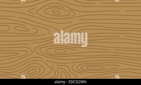 Sfondo texture legno disegnato a mano natura. Illustrazione vettoriale Illustrazione Vettoriale