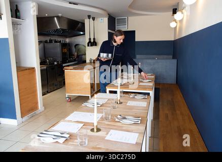 Ristorante Cantaloupe a Stockport nella Greater Manchester. Foto Stock