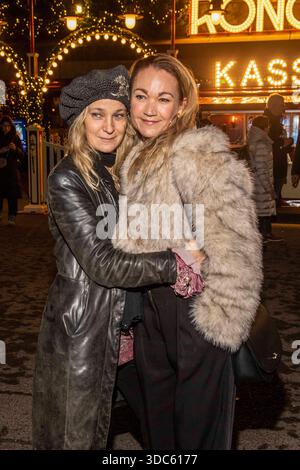 abb: Jeanette Hain e Lisa Maria Potthoff Schauspielerinnen zu gast bei der Premiere des 21. Roncalli Weihnachtscircus im Tempodrom Berlin, AM 19.12.2025 a Berlino Berlino Berlino Deutschland *** abb Jeanette Hain e Lisa Maria Potthoff attrici alla prima del 21 Roncalli WeihnachtsCircus al Tempodrom Berlin, il 19 12 2025 a Berlino Berlino Germania Foto Stock