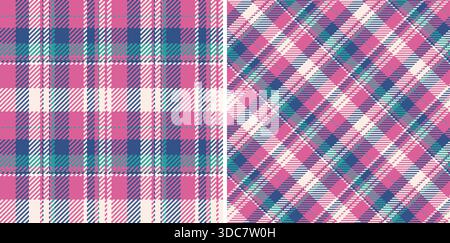 I vivaci motivi a quadri sfoggiano classici motivi tartan. Ideale per sfondi, tessuti o temi festivi. Evoca tradizione e stile in digitale e. Illustrazione Vettoriale