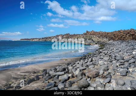 Kanaio Coast, Maui Foto Stock