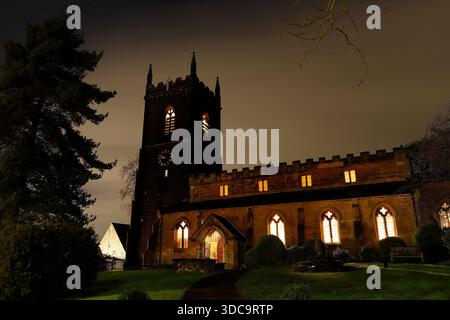 Chiesa di St Mary a Swillington, Leeds, West Yorkshire, Regno Unito Foto Stock