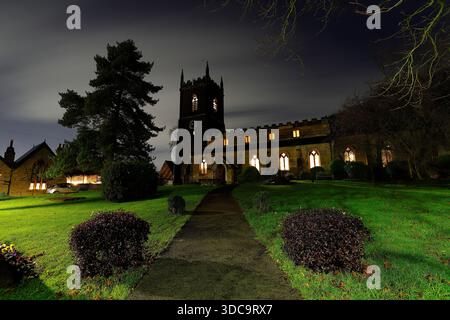 Chiesa di St Mary a Swillington, Leeds, West Yorkshire, Regno Unito Foto Stock