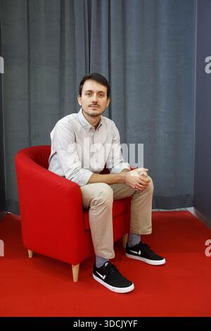 Ritratto di Gabriel Abreu 08/12/2025 ©basso Cannarsa/opale.Photo Foto Stock