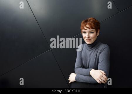 Ritratto di Virginia Feito 07/12/2025 ©basso Cannarsa/opale.Photo Foto Stock