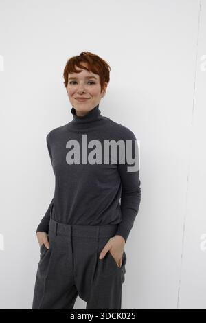 Ritratto di Virginia Feito 07/12/2025 ©basso Cannarsa/opale.Photo Foto Stock