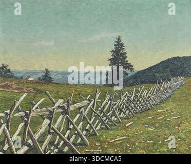 Hans Thoma - paesaggio nella Foresta Nera 2 Foto Stock