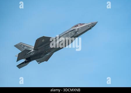 Lockheed Martin F-35 Lightning II presso Airventure Oshkosh Foto Stock
