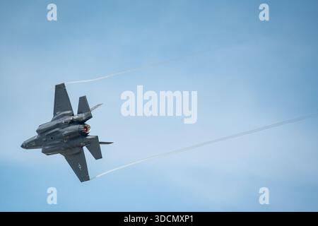 Lockheed Martin F-35 Lightning II presso Airventure Oshkosh Foto Stock