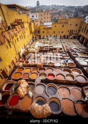 Fez è stata una tappa fantastica durante il mio tour del Marocco Foto Stock
