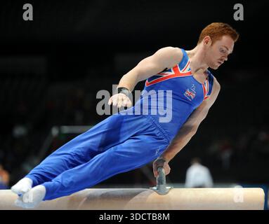 Anversa, Belgio. Il 30 settembre, 2013. Campionati del Mondo di Ginnastica 2013 Daniel Purvis (GBR) Foto Stock