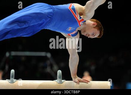 Anversa, Belgio. Il 30 settembre, 2013. Campionati del Mondo di Ginnastica 2013 Daniel Purvis (GBR) Foto Stock