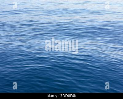 Blu superficie di acqua Foto Stock