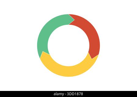 Sezioni infografiche del diagramma Graphic Venn. Forme circolari sovrapposte cerchi serie di linee cartografiche. Diagrammi Venn con cerchi sovrapposti, che mostrano un'area comune, per la presentazione infografica. Illustrazione vettoriale Illustrazione Vettoriale