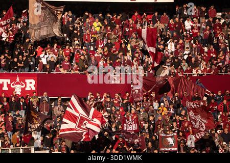 Torino, Italia. 27 dicembre 2025. Tifosi del torino fc durante la partita di serie A tra Torino e Cagliari allo Stadio Olimpico grande Torino di Torino - sabato 27 dicembre 2025. Sport - calcio . (Foto di Marco Alpozzi/Lapresse) credito: LaPresse/Alamy Live News Foto Stock
