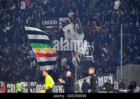 Pisa, Italia. 27 dicembre 2025. Tifosi Juventus durante il Pisa SC vs Juventus FC, partita italiana di serie A A Pisa, Italia, dicembre 27 2025 crediti: Agenzia fotografica indipendente/Alamy Live News Foto Stock