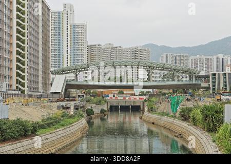 Kai Tak New area Hong Kong Foto Stock
