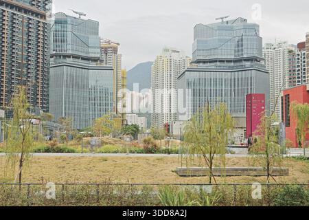 Kai Tak New area Hong Kong Foto Stock