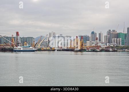 Kai Tak New area Hong Kong Foto Stock