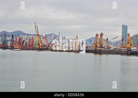 Kai Tak New area Hong Kong Foto Stock