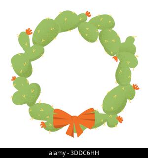 Natale da cowboy con stivaletto da cowboy e luci natalizie decorazioni natalizie su sfondo vintage con texture a poster vecchio. Illustrazione Vettoriale