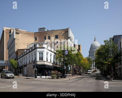 sede del governo dello stato del Wisconsin Foto Stock