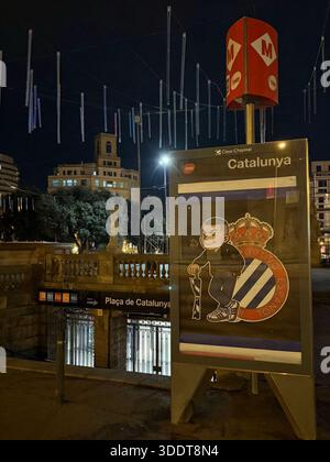 Barcellona, Spagna. 3 gennaio 2026. Durante la Liga EA Sports match tra RCD Espanyol e FC Barcelona giocato allo stadio RCDE il 3 gennaio 2026 a Barcellona, in Spagna. (Foto PRESSIN) credito: PRESSINPHOTO SPORTS AGENCY/Alamy Live News Foto Stock