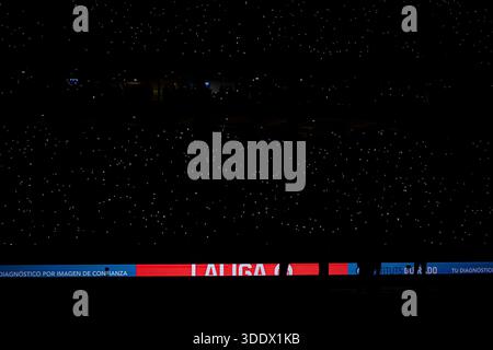 Barcellona, Spagna. 3 gennaio 2026. Durante una partita della Liga EA Sports tra RCD Espanyol e FC Barcelona allo stadio RCD di Barcellona, Spagna, il 3 gennaio 2026. Foto di Felipe Mondino/Sipa USA credito: SIPA USA/Alamy Live News Foto Stock