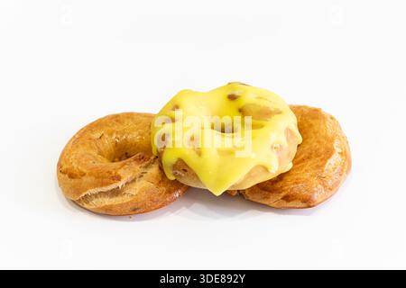 Rosquillas de san Isidro o rosquillas del santo, dolce tipico di Madrid per il giorno del suo patrono, il 15 maggio Foto Stock