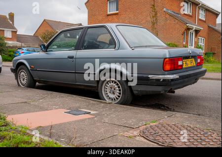 1988 E30 BMW 318i serie 3 moderna classica tedesca Foto Stock
