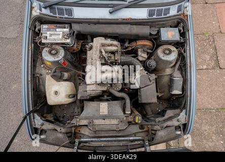 1988 E30 BMW 318i serie 3 moderna classica tedesca Foto Stock