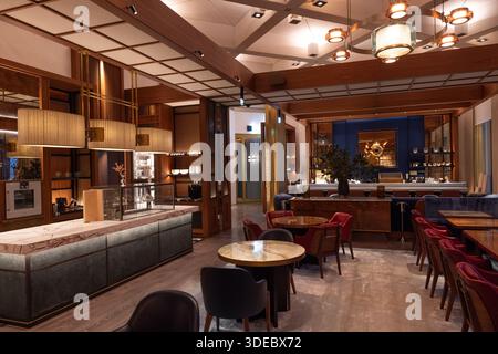 Tobi Masa, il ristorante giapponese dello Chef Masa Takayama, situato all'interno del Chancery Rosewood Hotel nel prestigioso quartiere di Mayfair a Londra. Foto Stock