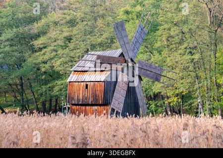 Il Museo ASTRA di Sibiu è il più grande e importante museo all'aperto della Romania e uno dei più grandi d'Europa. Foto Stock