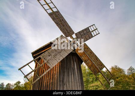 Il Museo ASTRA di Sibiu è il più grande e importante museo all'aperto della Romania e uno dei più grandi d'Europa. Foto Stock