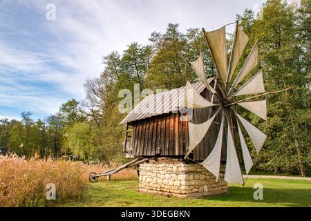 Il Museo ASTRA di Sibiu è il più grande e importante museo all'aperto della Romania e uno dei più grandi d'Europa. Foto Stock