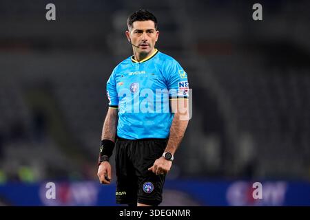 Torino, Italia. 7 gennaio 2026. Arbitro Maresca durante la partita di calcio di serie A tra Torino FC e Udinese allo Stadio Olimpico grande Torino di Torino - 7 gennaio 2026. Sport - calcio (foto di Fabio Ferrari/LaPresse) crediti: LaPresse/Alamy Live News Foto Stock