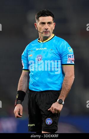 Torino, Italia. 7 gennaio 2026. Arbitro Maresca durante la partita di calcio di serie A tra Torino FC e Udinese allo Stadio Olimpico grande Torino di Torino - 7 gennaio 2026. Sport - calcio (foto di Fabio Ferrari/LaPresse) crediti: LaPresse/Alamy Live News Foto Stock