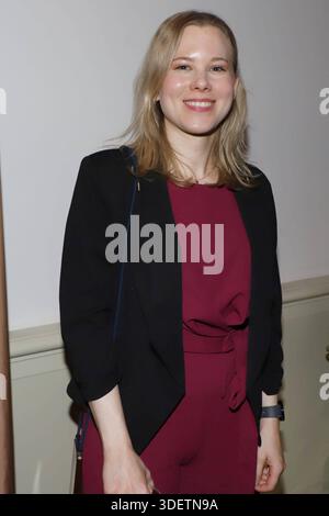 31ster Blankeneser Neujahrsempfang Julia Ruhs, 31ster Blankeneser Neujahrsempfang, Hotel Suellberg, Amburgo, 08.01.2026 *** 31 ricevimento di Capodanno Blankenese Julia Ruhs, ricevimento di Capodanno Blankenese 31, Hotel Suellberg, Amburgo, 08 01 2026 Copyright: XEventpressxBecherx Foto Stock