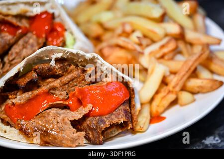 Fast food Foto Stock