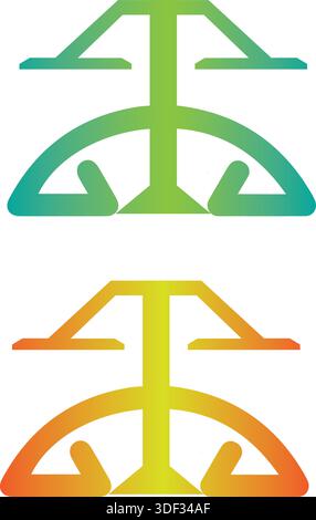 Gioco a labirinto in diverse forme grafiche per percorsi giusti o sbagliati Free Vector Illustrazione Vettoriale