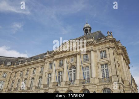 Gli edifici del centro storico di Bordeaux - Francia, Aquitaine Foto Stock