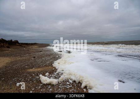 Sizewell spiaggia Suffolk Inghilterra Foto Stock