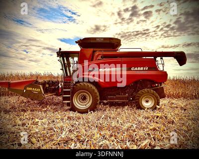 Vita agricola del Minnesota meridionale Foto Stock