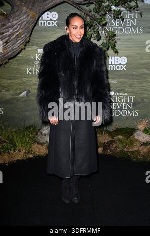 Hadnet Tesfai bei der Premiere der HBO Max-serie "A Knight of the Seven Kingdoms" im Zoo Palast. Berlino, 13.01.2026 Foto Stock
