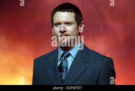 Londra, Regno Unito. 13 gennaio 2026. Jack o'Connell partecipa alla prima mondiale del film 28 anni dopo: The Bone Temple al BFI IMAX Waterloo il 13 gennaio 2026 a Londra, Regno Unito. (Foto di Fred Duval/Sipa USA) credito: SIPA USA/Alamy Live News Foto Stock