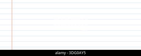 Schema del perno di banco. Foglio di pianificazione minimalista con semplice sfondo foderato. Pagina griglia per il modello di notebook stampabile. Vettore astratto Illustrazione Vettoriale