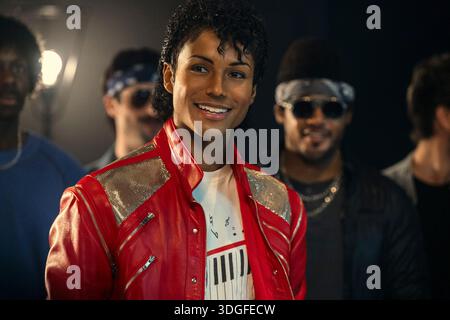 JAAFAR JACKSON in MICHAEL (2026), diretto da ANTOINE FUQUA. Crediti: GK Films/ Lionsgate / album Foto Stock