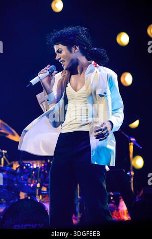 JAAFAR JACKSON in MICHAEL (2026), diretto da ANTOINE FUQUA. Crediti: GK Films/ Lionsgate / album Foto Stock